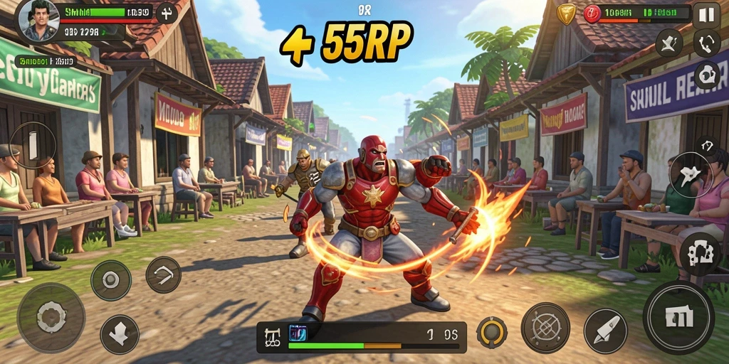 Tampilan gameplay 55RP yang menarik dan interaktif.