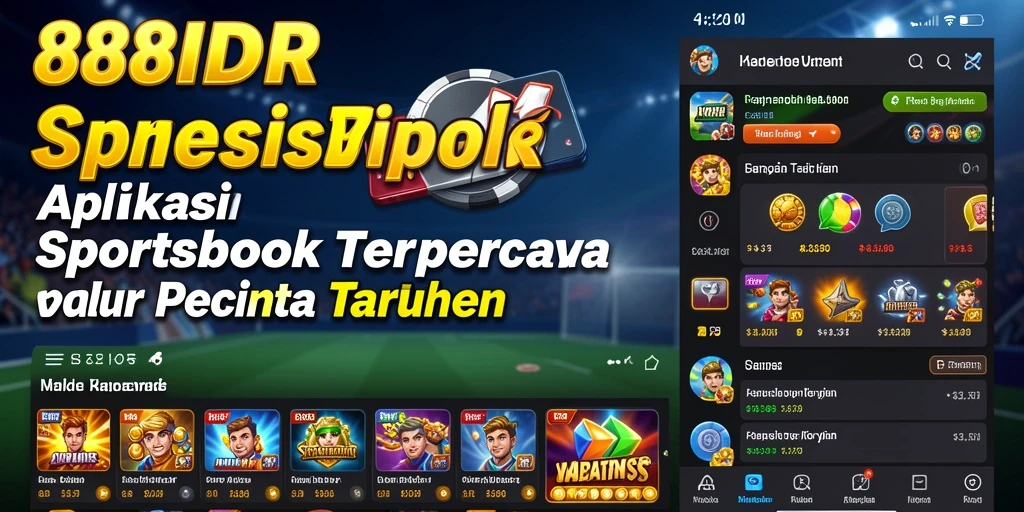 Tampilan utama 888IDR dengan opsi taruhan yang menarik.