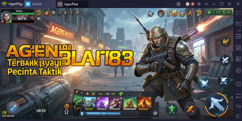 Tampilan gameplay menegangkan di AGENPLAY88 dengan strategi yang menantang.