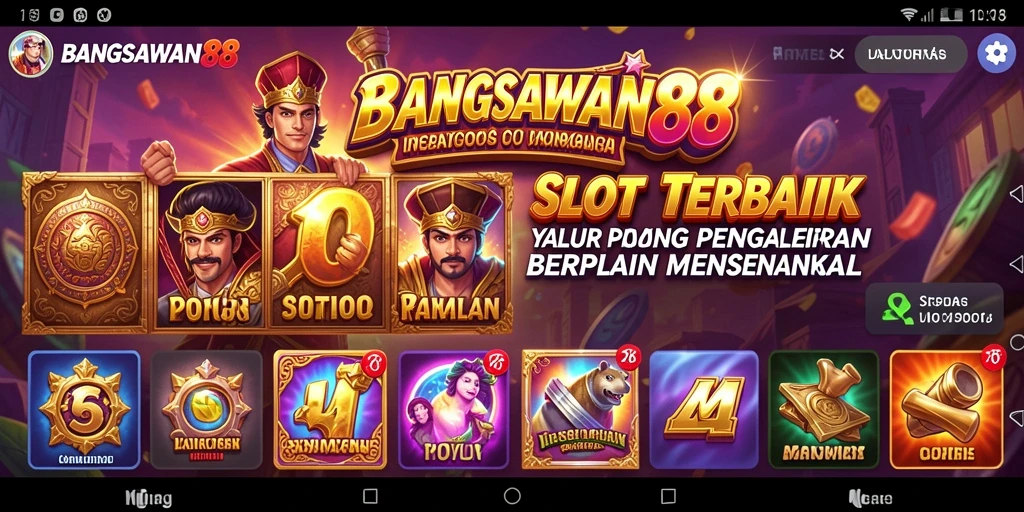 Tampilan gameplay BANGSAWAN88 yang seru dan mengasyikkan.