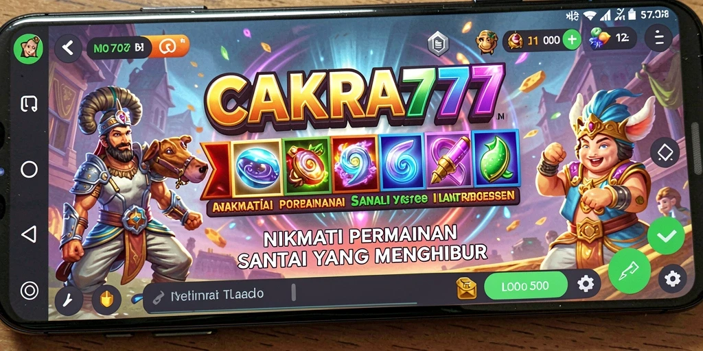 Tampilan menarik dalam CAKRA777 dengan gameplay yang seru.