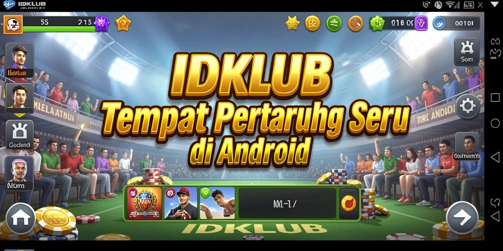 Tampilan gameplay IDKLUB yang memukau dan seru.