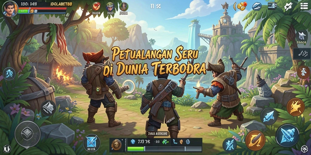 Gameplay seru dan imersif dalam dunia terbuka IDOLABET88.
