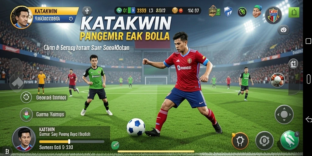 Tampilan menarik dalam gameplay KATAKWIN yang mendebarkan.