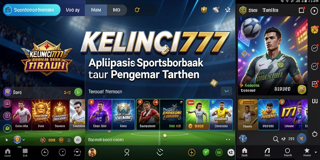 Tampilan screenshot KELINCI777 dengan berbagai pilihan taruhan olahraga.