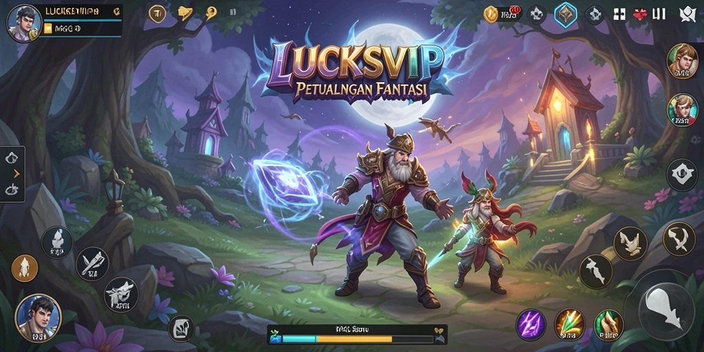 Tampilan gameplay LUCKSVIP yang memukau dan menarik.