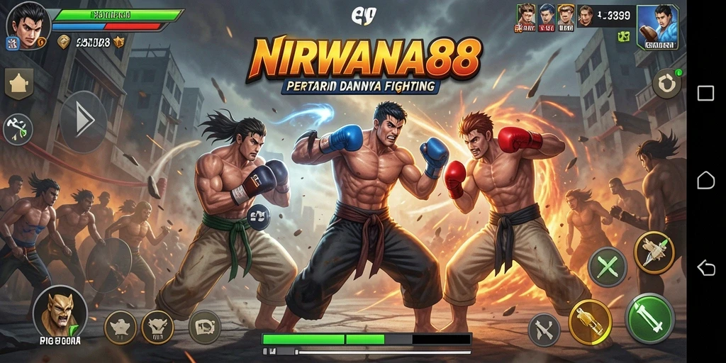 Tampilan Gameplay NIRWANA88 yang menegangkan dan seru.