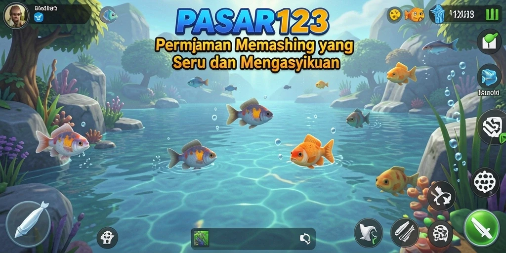 Tangkapan ikan yang mengesankan dalam layar PASAR123.