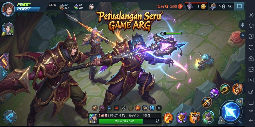 Tampilan gameplay seru dalam petualangan PGBET yang menakjubkan.