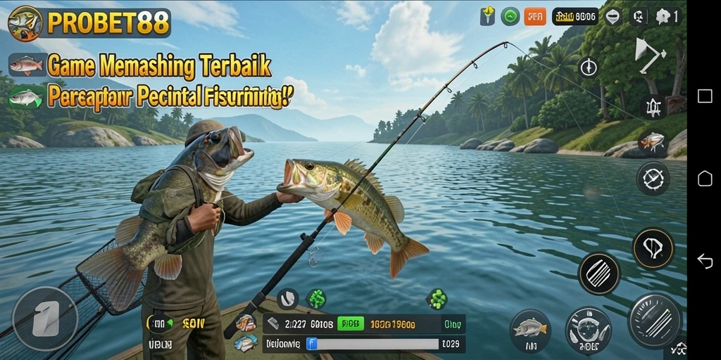 Tangkapan ikan yang mengesankan dalam gameplay PROBET88.