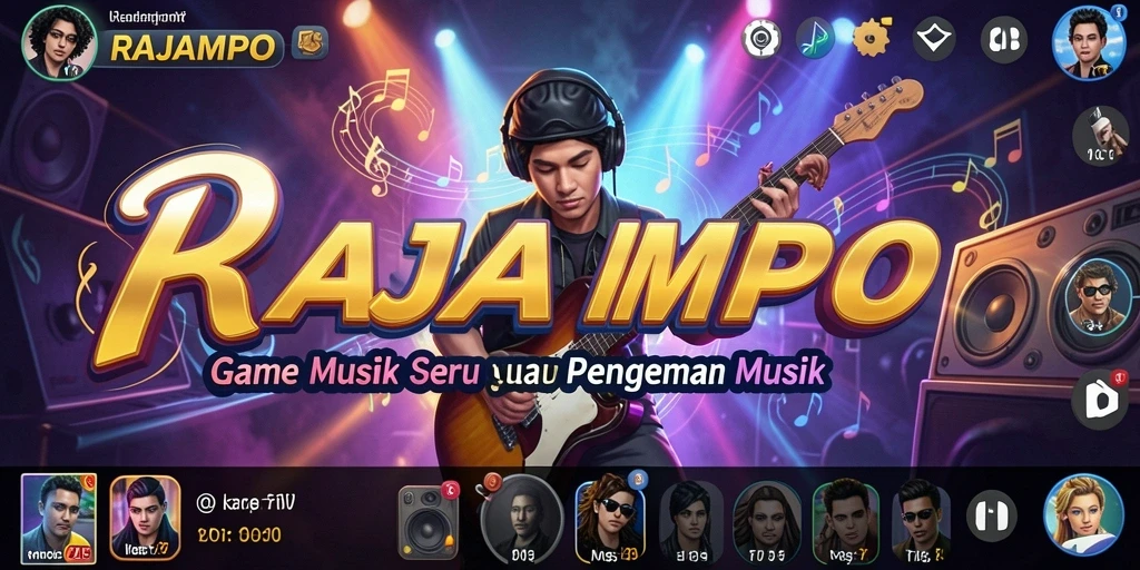 Screenshot gameplay RAJAMPO menampilkan suasana interaktif dan seru.