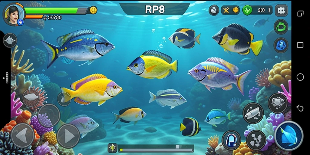 Tampilan menarik dari gameplay Tembak Ikan yang seru.