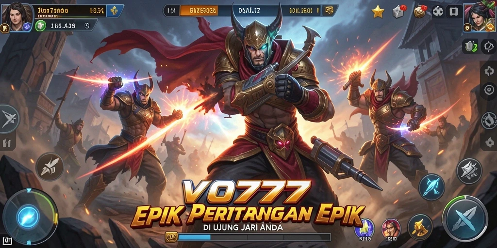 Gameplay mendebarkan dari VO777 dengan pertarungan penuh aksi.