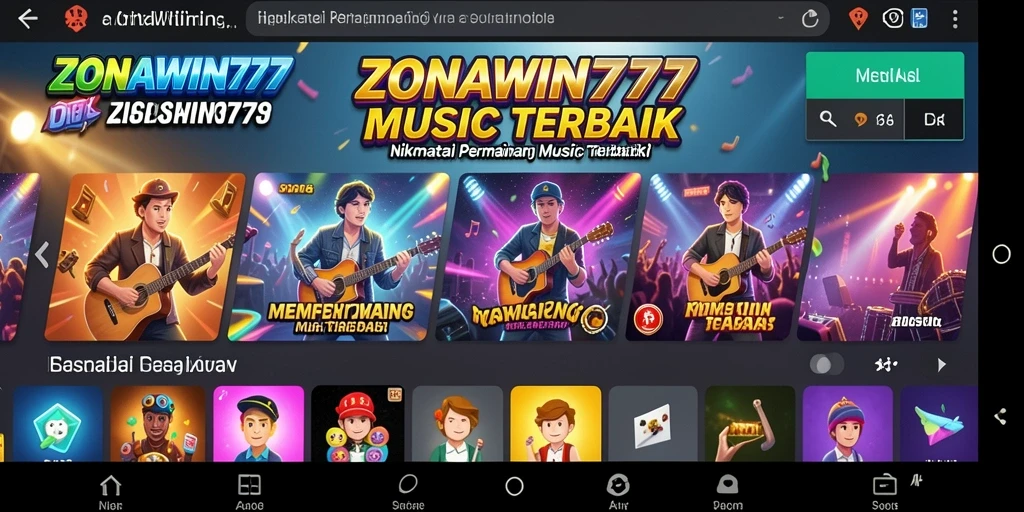 Tampilan gameplay interaktif ZONAWIN777 yang menarik.